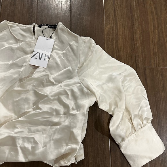- Zara silk cropped blouse - Picture 12 of 12